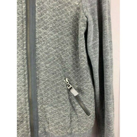 Splendid Size S Womens Gray Jacket Full Zip Zip Pockets Long Sleeve Swea… - Picture 2 of 4